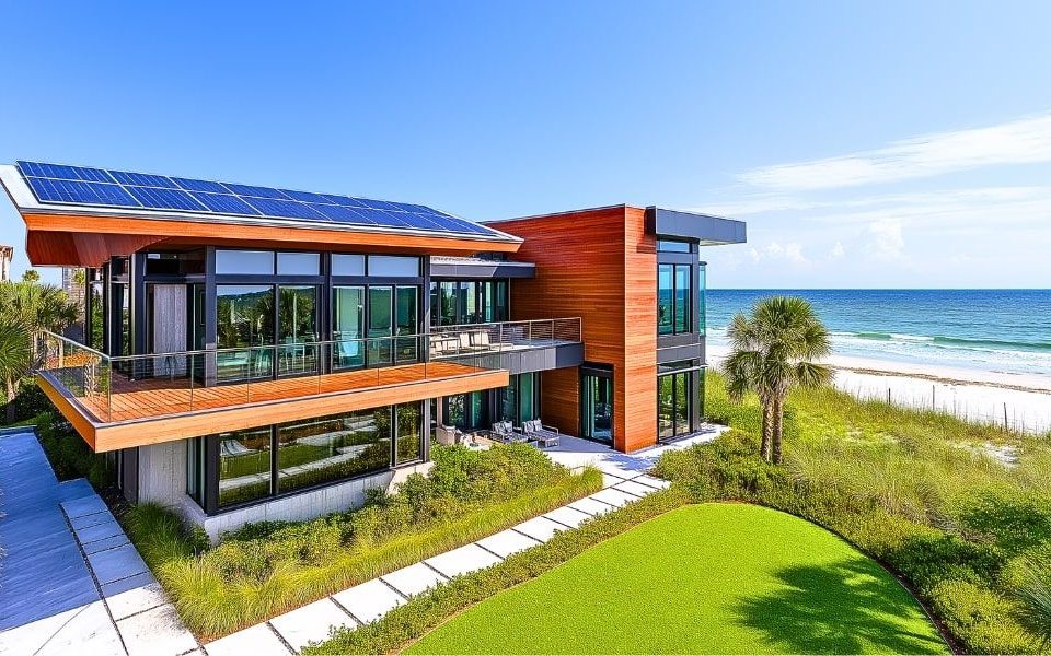 Eco-Friendly Beach Houses